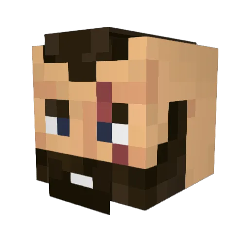 jamesb_1213 Minecraft avatar head, 3D render
