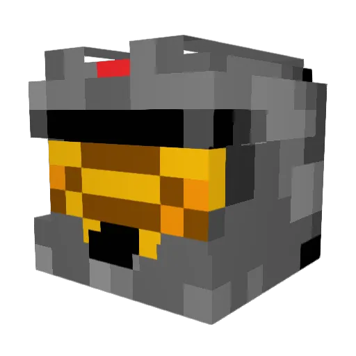 jamesbondlbk Minecraft avatar head, 3D render