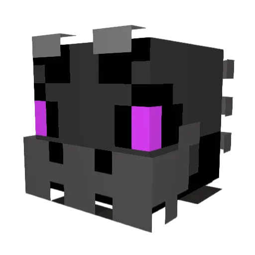 jamescalebyt Minecraft avatar head, 3D render