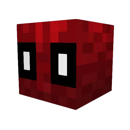 jamescybercraft Minecraft avatar head, 3D render