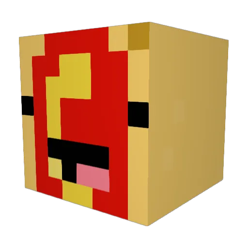 jamesicle98 Minecraft avatar head, 3D render