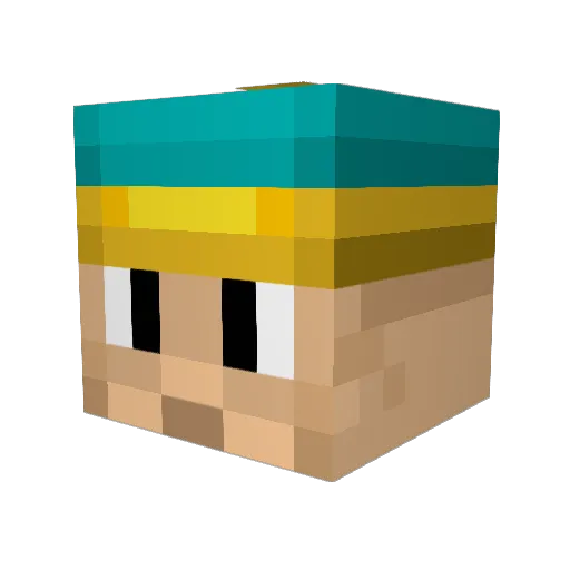 jamesnicholl007 Minecraft avatar head, 3D render