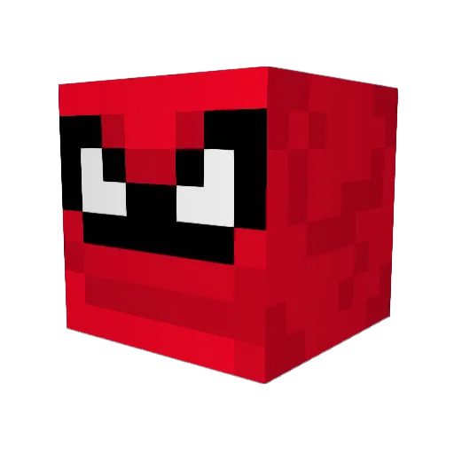 jamesnigg Minecraft avatar head, 3D render