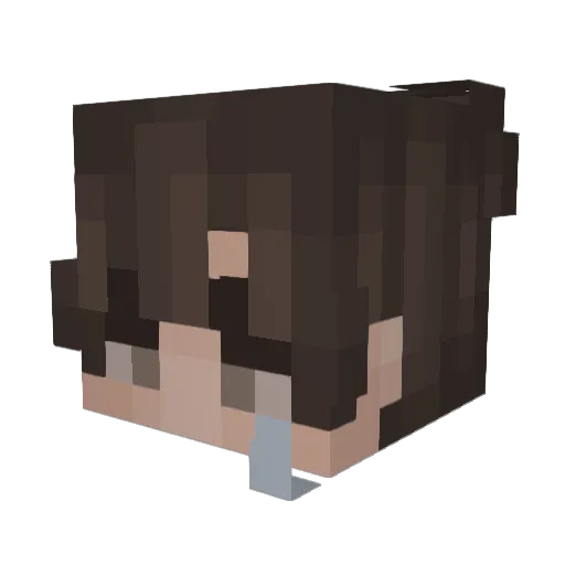 jamesp103 Minecraft avatar head, 3D render
