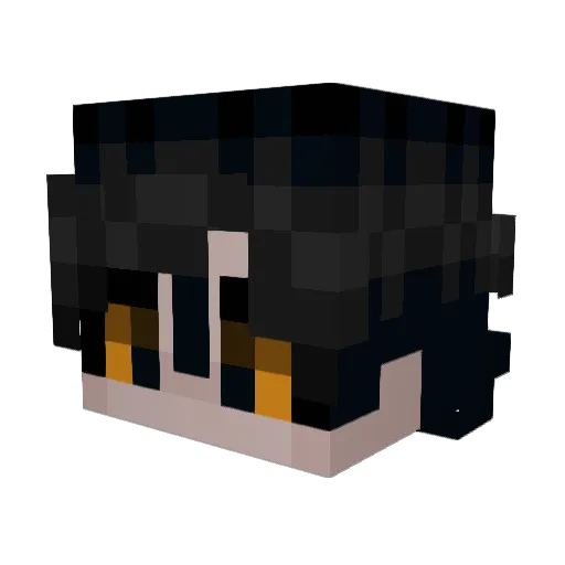 jamestiger Minecraft avatar head, 3D render