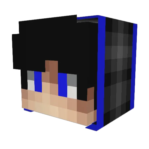 jamesyb03 Minecraft avatar head, 3D render