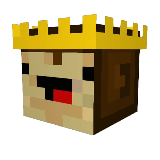 jamesymonkey14 Minecraft avatar head, 3D render