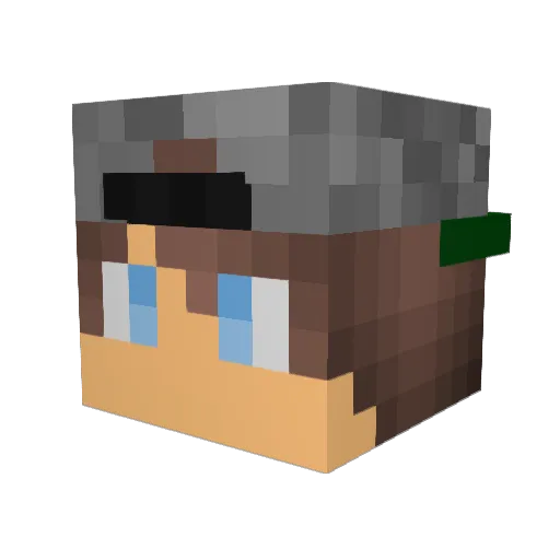 jamieboy_yt Minecraft avatar head, 3D render