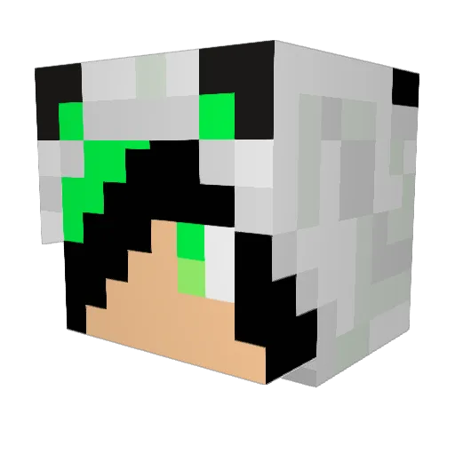 jamiec142 Minecraft avatar head, 3D render