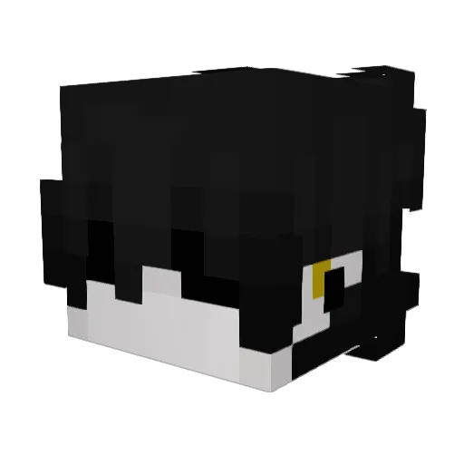 jamiedoge Minecraft avatar head, 3D render