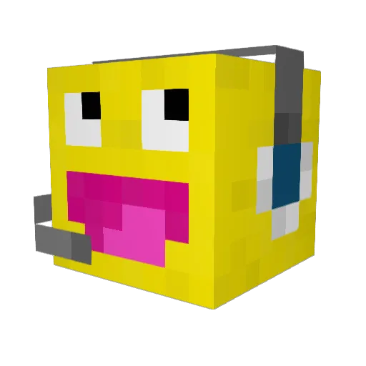 jamiefunland36 Minecraft avatar head, 3D render