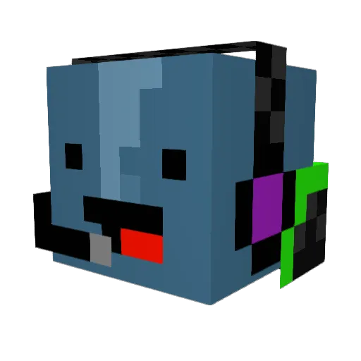 jamiejake Minecraft avatar head, 3D render