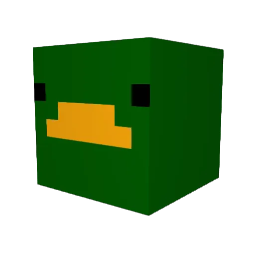 jamiep19 Minecraft avatar head, 3D render