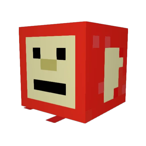 jaminecraft1999 Minecraft avatar head, 3D render