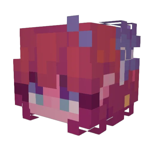 jamink16 Minecraft avatar head, 3D render