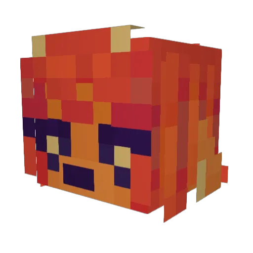 jammer_sami Minecraft avatar head, 3D render
