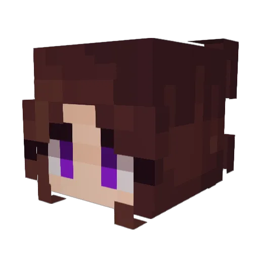 jammersz Minecraft avatar head, 3D render