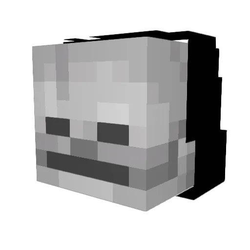 jammin2lo Minecraft avatar head, 3D render