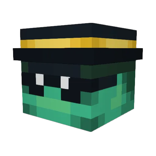 jamo000 Minecraft avatar head, 3D render