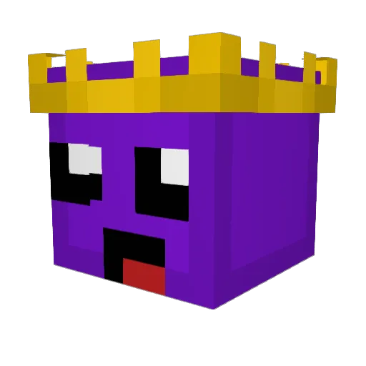 jams0 Minecraft avatar head, 3D render