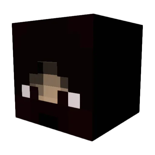 jamster7655 Minecraft avatar head, 3D render