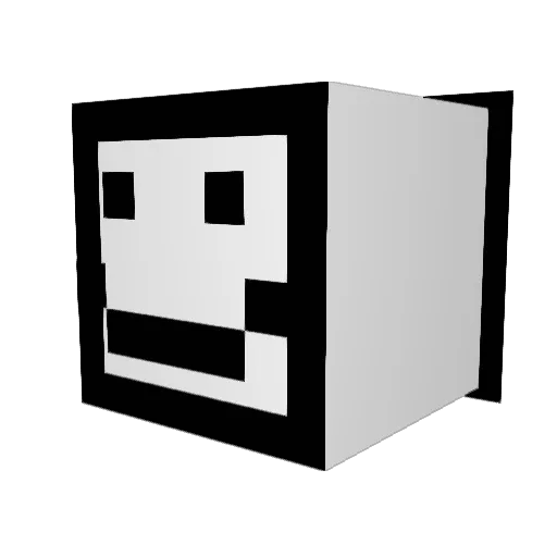 jamtenpen Minecraft avatar head, 3D render