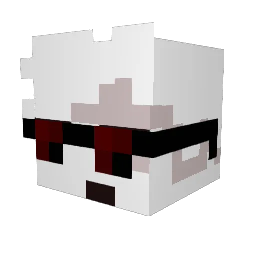 jan_kapi Minecraft avatar head, 3D render