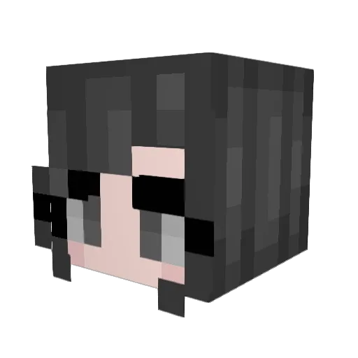 janetfraiser_sgc Minecraft avatar head, 3D render