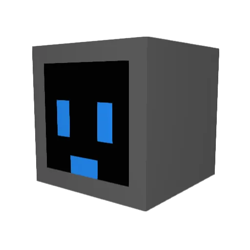 jang_james Minecraft avatar head, 3D render