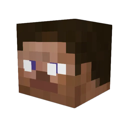 jangeli123 Minecraft avatar head, 3D render