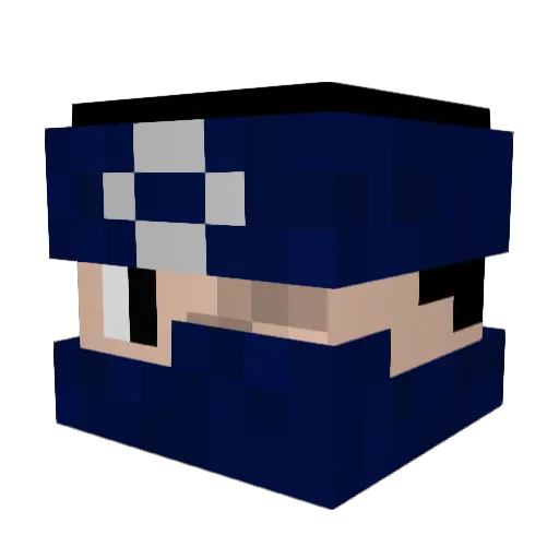 jangko05 Minecraft avatar head, 3D render