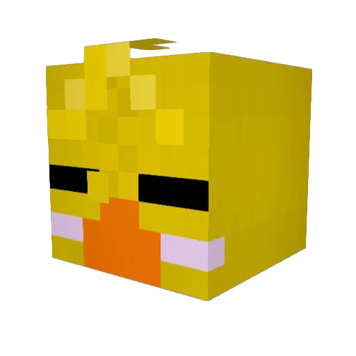 jangminho11 Minecraft avatar head, 3D render