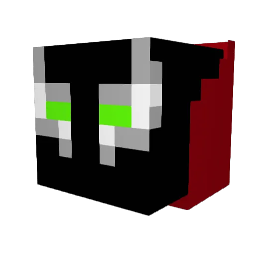 janibo5 Minecraft avatar head, 3D render