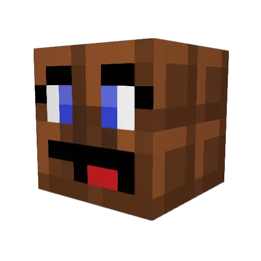 janifritz Minecraft avatar head, 3D render