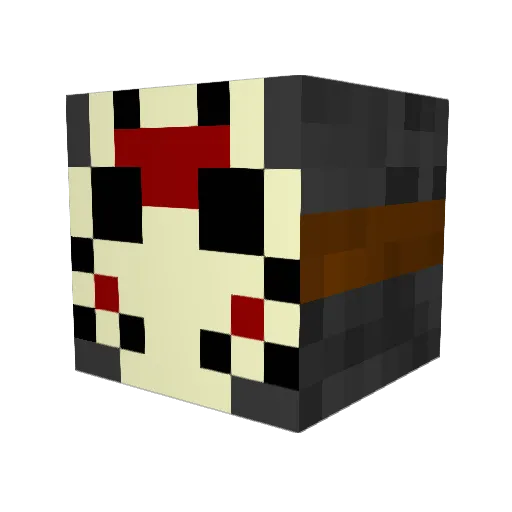 janitorguy Minecraft avatar head, 3D render