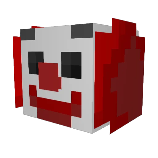 janjan_baribari Minecraft avatar head, 3D render