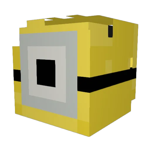janktank Minecraft avatar head, 3D render