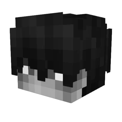 janneyyy Minecraft avatar head, 3D render