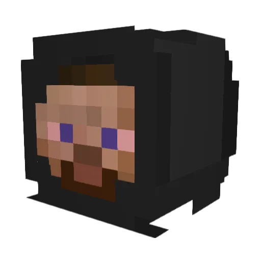 jano4708 Minecraft avatar head, 3D render