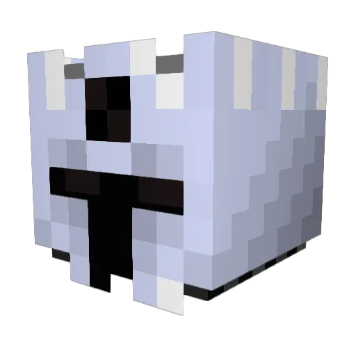 jansixel Minecraft avatar head, 3D render