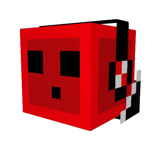 janssenjop Minecraft avatar head, 3D render