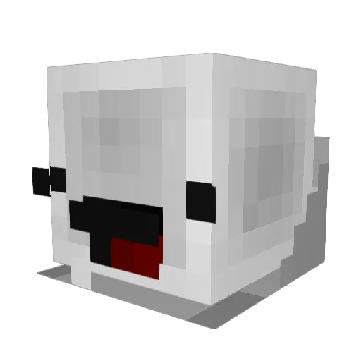 janto91 Minecraft avatar head, 3D render