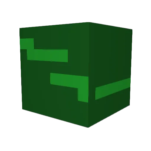 jantto Minecraft avatar head, 3D render