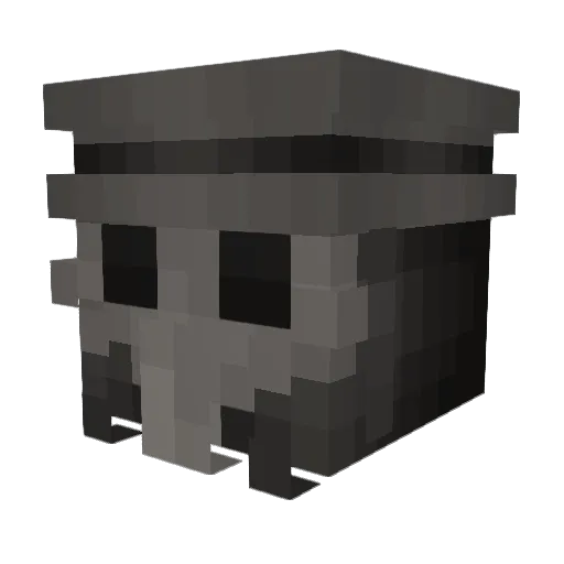 jaogordao Minecraft avatar head, 3D render