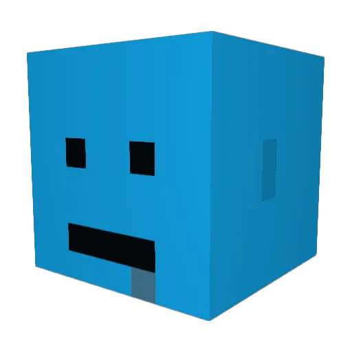 jaorl12345 Minecraft avatar head, 3D render