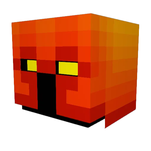 japanpickle Minecraft avatar head, 3D render