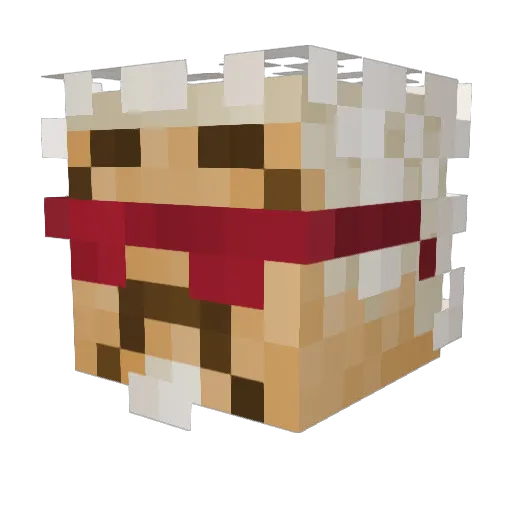 jaquavionthe2nd Minecraft avatar head, 3D render