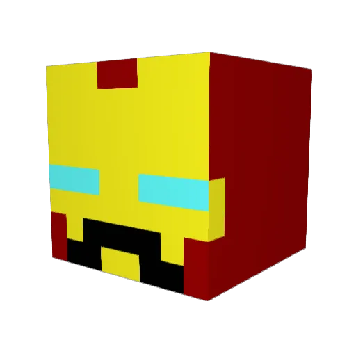 jardi00 Minecraft avatar head, 3D render