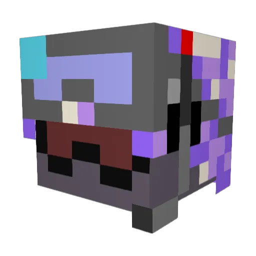 jaredbyers Minecraft avatar head, 3D render