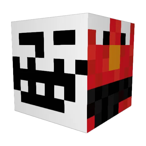 jaredm Minecraft avatar head, 3D render